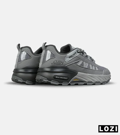 کفش کتانی طبی ورزشی طوسی SKECHERS max protect مدل 8558
