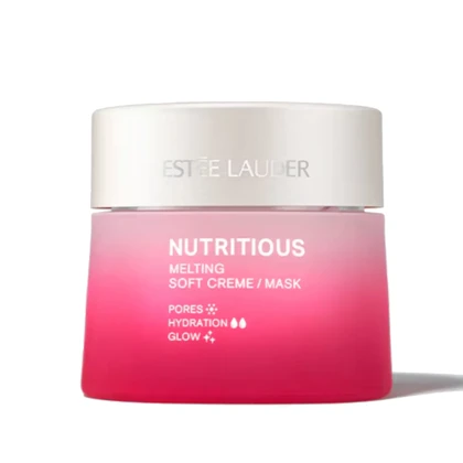 کرم-ماسک مرطوب‌کننده صورت استی لادر, مدل Nutritious Melting Soft مناسب انواع پوست حجم 50 میلی‌لیتر