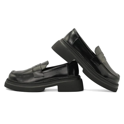 کفش ونس زنانه مدل Loafer - 0215 _ Black