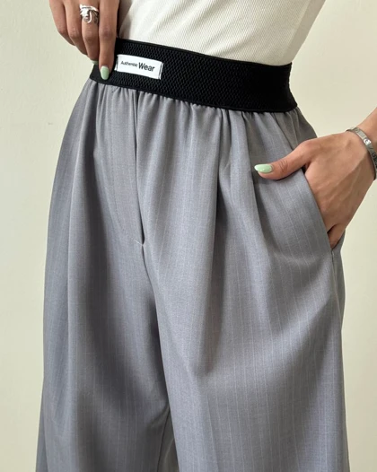 شلوار بگ کمر کش کد 200213