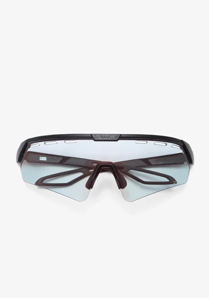 عینک آفتابی دی فرانکلین مدل D.franklin Thunder Fifty Low Matte Black / Photochromic Mirror Red