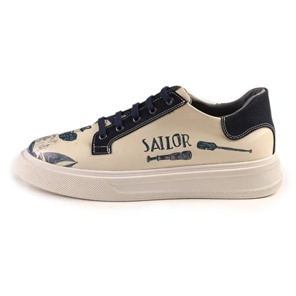 کتانی مردانه طرح Sailor اسنیکرزمردانه طرح ملوان