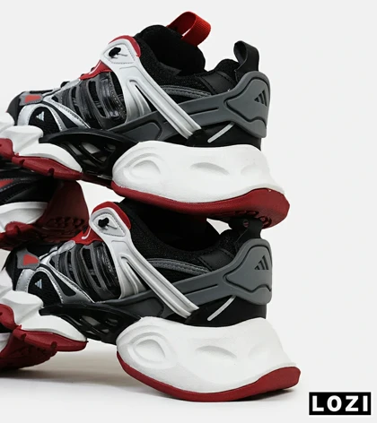 کفش کتانی مردانه و زنانه مشکی سفید قرمز ADIDAS performance x9000l4