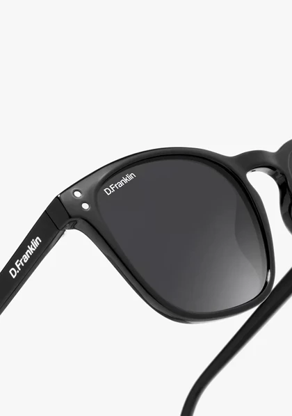 عینک آفتابی دی فرانکلین مدل D.franklin ULTRA LIGHT SQ HIGH / BLACK - BLACK