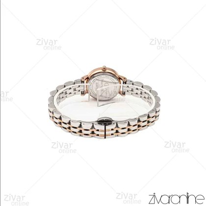ساعت دنیل ولینگتون زنانه گرد رزگلد نقره ای ایندکس یونانی اسمال 105992