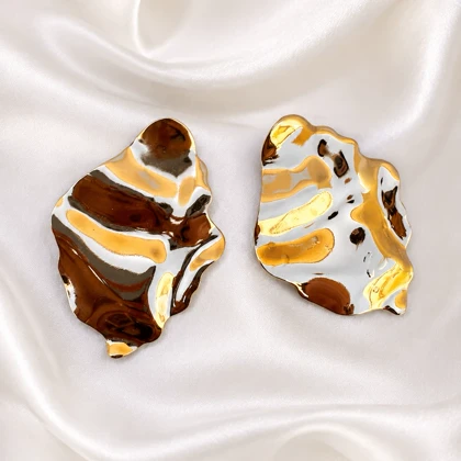 گوشواره طلایی زارا کد 02
