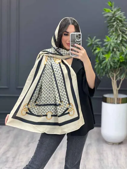 شال طرح حلقه