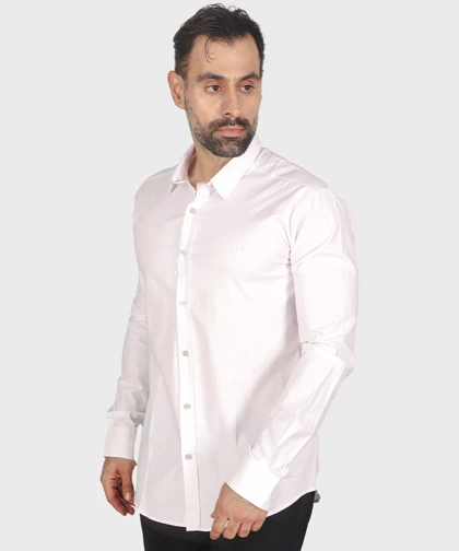 پیراهن مردانه آستین بلند ساده 0671