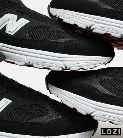 کفش کتانی بزرگ پا مشکی NEW BALANCE 993