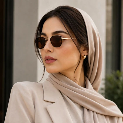 عینک آفتابی سوپر استپ مدل ST0947 C01 طلایی مشکی