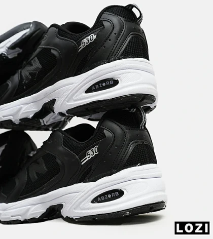 کفش کتانی مردانه و زنانه مشکی NEW BALANCE 530