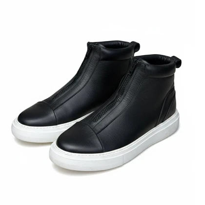 نیم بوت وسط زیپ ZARA