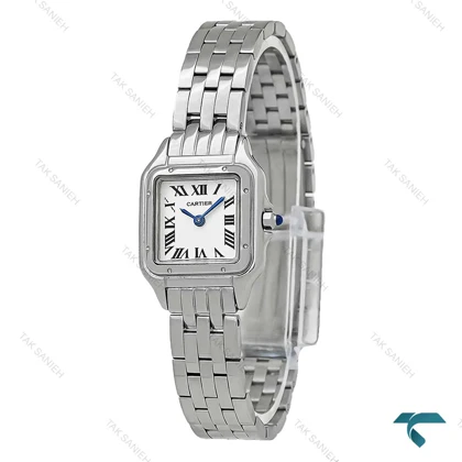 ساعت کارتیه پنته زنانه نقره ای اسمال صفحه جدید Cartier-7257-L