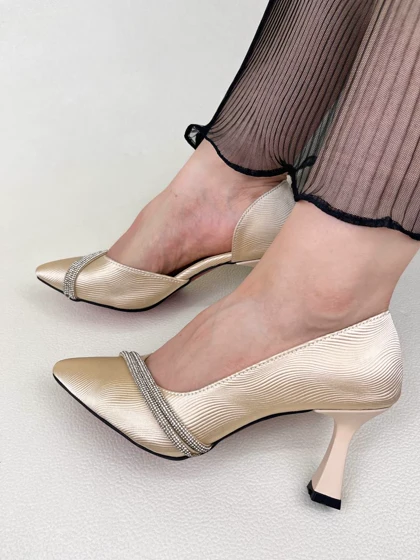 کفش پاشنه درا زنانه زارا بغل باز ZARA کد 430