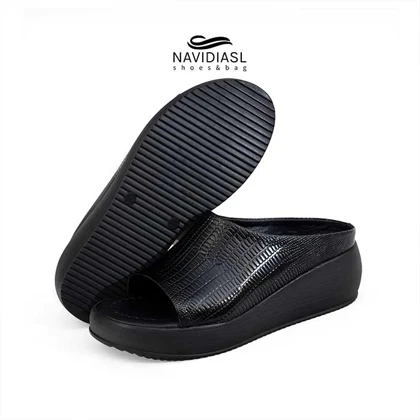 صندل تمام چرم زنانه کد 1001001