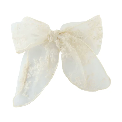 گیره مو فرانسوی مدل پاپیونی گل