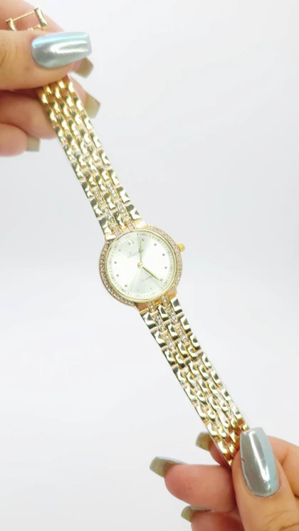 ساعت مچی زنانه باوک Baoke نگین‌دار با موتور کوارتز