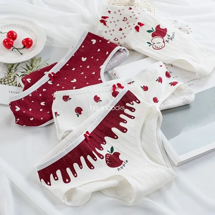 شورت کبریتی طرح سیب ( سایز L)