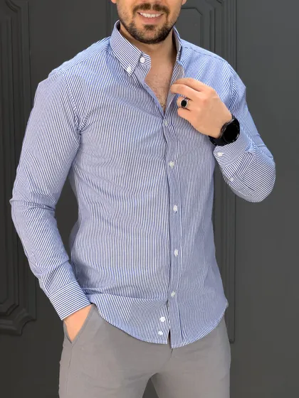 پیراهن 270501 AKOMOD آبی