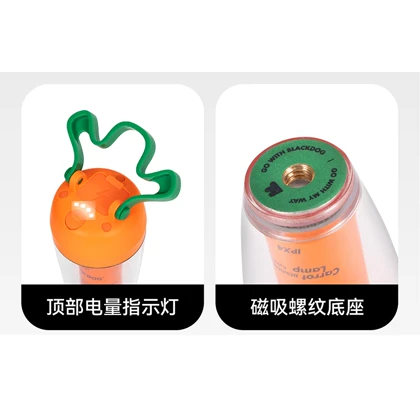 چراغ آویز چادر طرح هویج بلک داگ مدل CBD2450ZM014