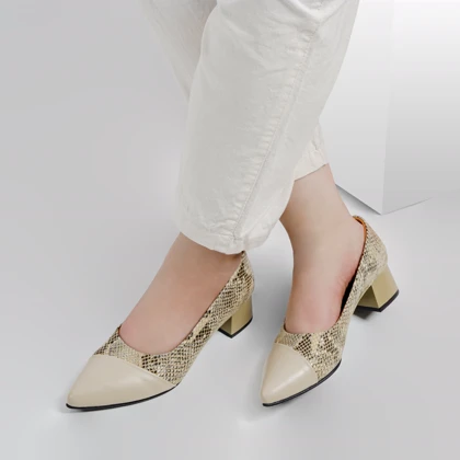 ست کیف و کفش زنانه چرم یلسان مدل هیلدا کد 924-ALIS-RTL