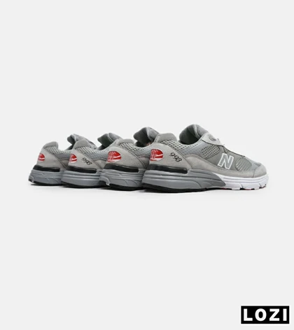 کفش کتانی بزرگ پا طوسی NEW BALANCE 993