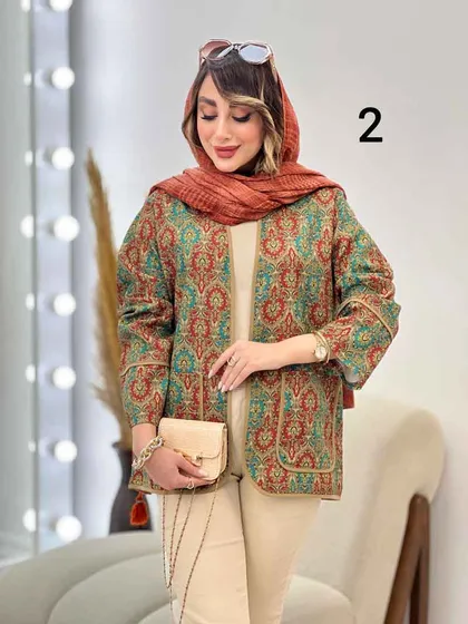 مانتو طرح سنتی مینو