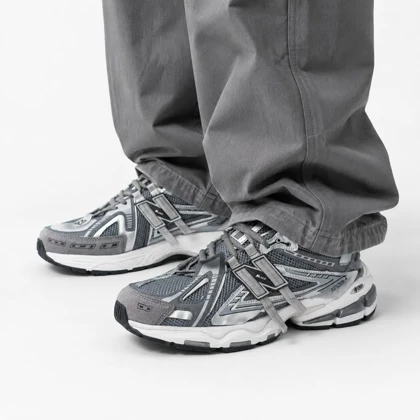 کتانی مردانه نیوبالانس 1906 طوسی سفید New BALANCE 1906A