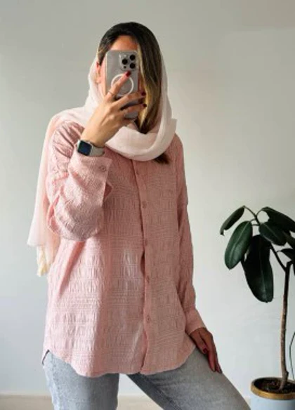 شومیز مانتویی کوک دوزی
