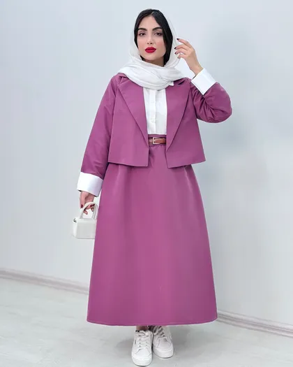 کت و دامن جیب‌دار