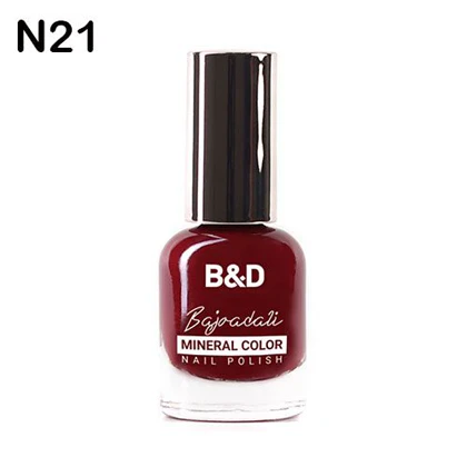 لاک ناخن بی اند دی B&D ساده سری N