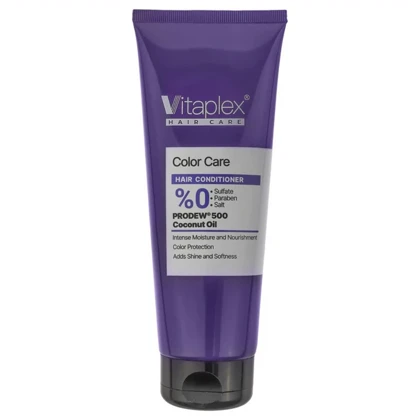 نرم کننده موی رنگ شده ویتاپلکس مدل Color Care حاوی روغن نارگیل حجم 250ml