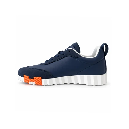 کتانی هرمس سرمه ای کد 2354 / HERMES SNEAKERS