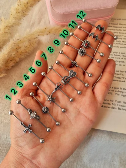 پیرسینگ محوری ایندستریال