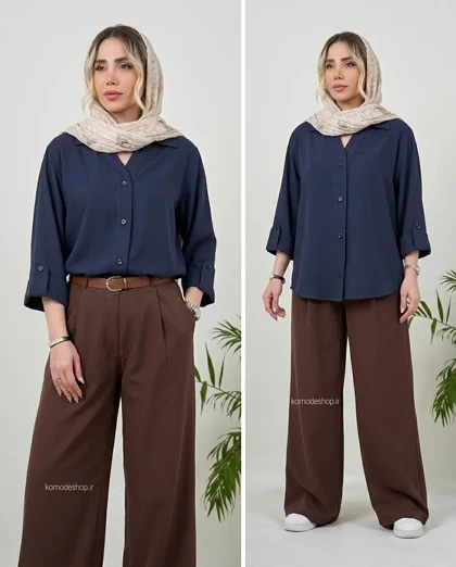 شومیز خنک زنانه مدل نوشه