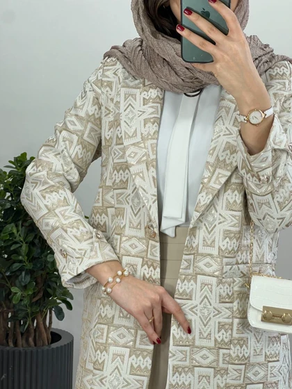 مانتو کتی ژاکارد الهه