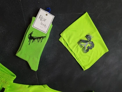 ست رکابی جوردن و شلوارک نایک + جوراب و اسکارف