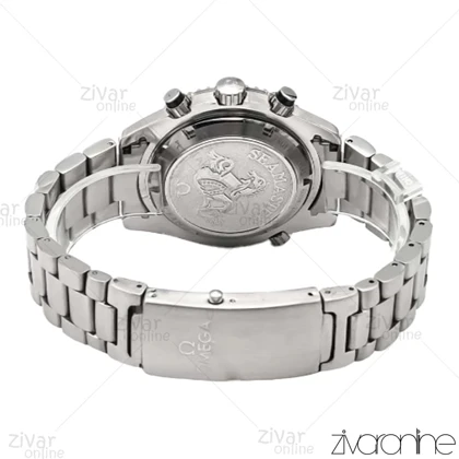 ساعت امگا سیمستر مردانه سه موتوره سیلور صفحه آبی 106599