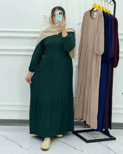 پیراهن نخ ململ طرح آیدا 6140