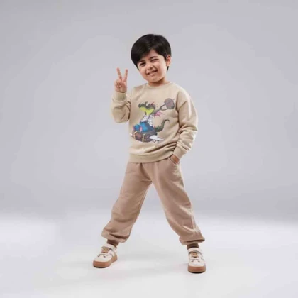 بلوز شلوار پسرانه طرح تمساح