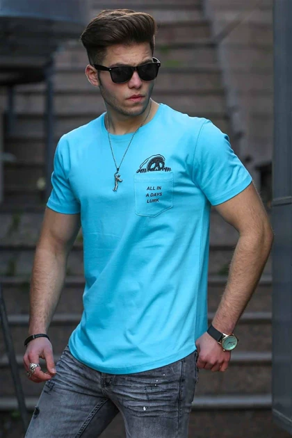 تیشرت مردانه اورجینال مدمکست madmext