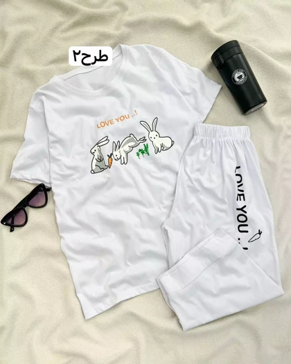 ست تیشرت وشلوارک 6 طرح کد 5803