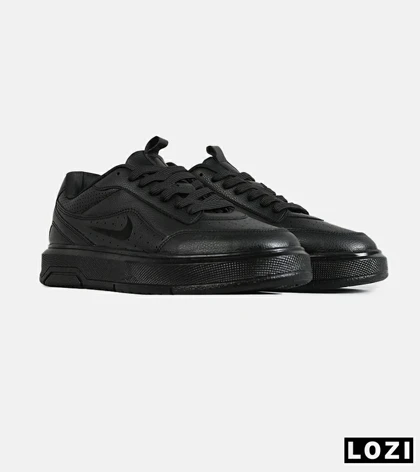 کفش کتانی مردانه و زنانه مشکی NIKE Just Do It مدل 7819