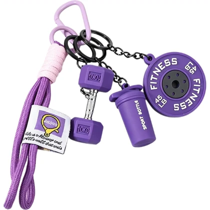 چارم بگ مدل Dumbbell Shaker Weight طرح وزنه، شیکر و دمبل