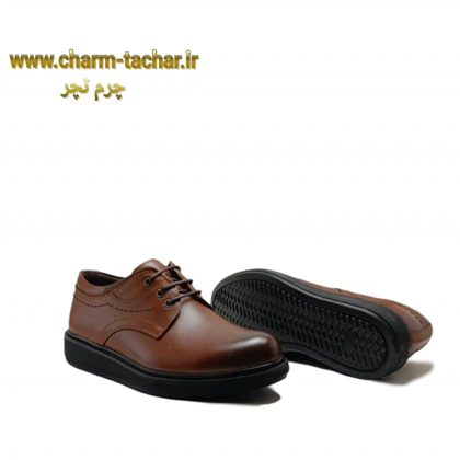 کفش طبی مردانه چرم طبیعی کد si 774
