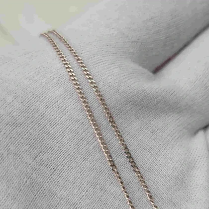 زنجیر نقره کارتیه – سبک و ظریف