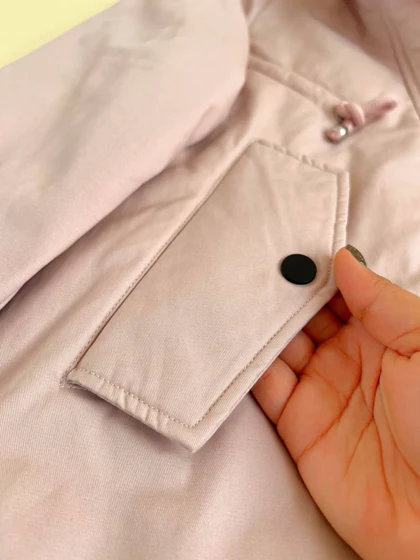 کاپشن کتان آستردار کد 2397