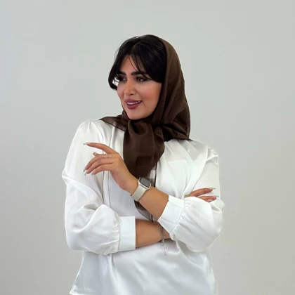 روسری ویسکوز چهارخونه