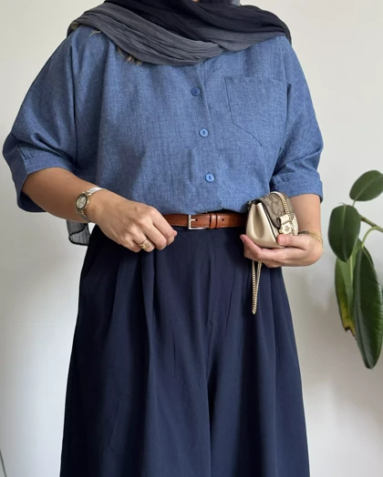 شومیز گره‌ای حنا