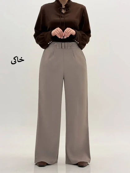 7251-شلوار بگ کرپ وارداتی باربی